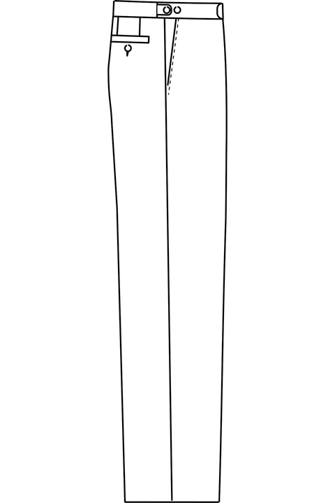 Morningcoat mid-grey, pearlgrey waistcoat and striped trousers